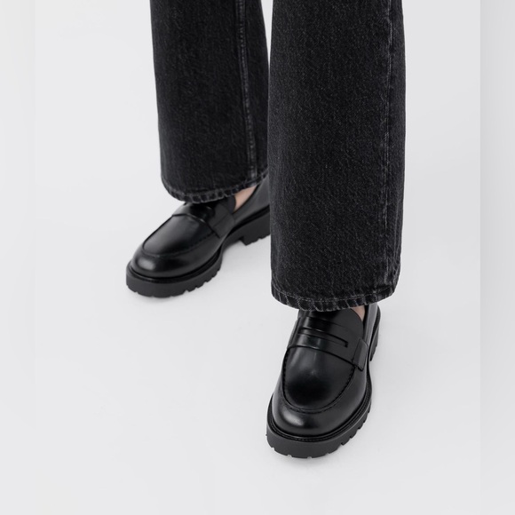 NEW! BNIB Vagabond Kenova Women’s Black Leather Black Leather Men's Loafers, 9 - Picture 5 of 8
